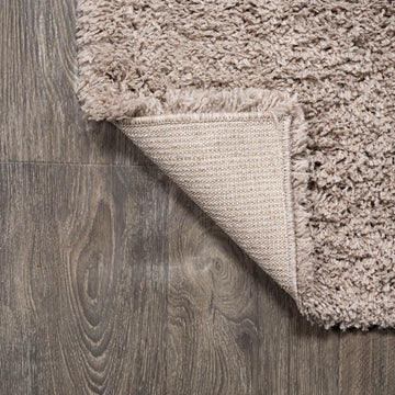 Groovy Solid Shag Area Rug